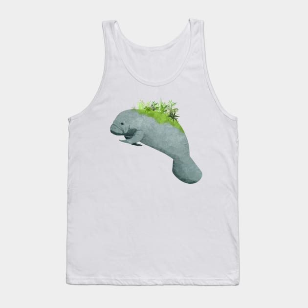 manatee Tank Top by KatherineBlowerDesigns